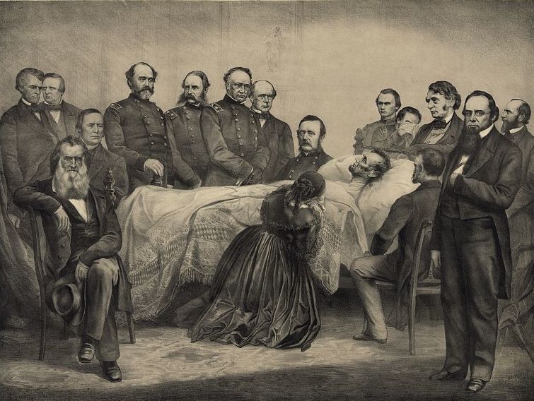 File:Death bed of Lincoln (cropped).jpg