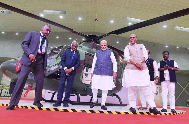 File:PM dedicates to the nation HAL Helicopter Factory at Tumakuru, Karnataka on February 06, 2023.jpg